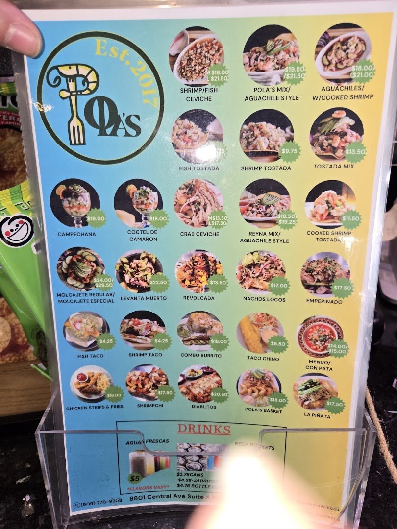 Mexican seafood dishes served in generous portions.